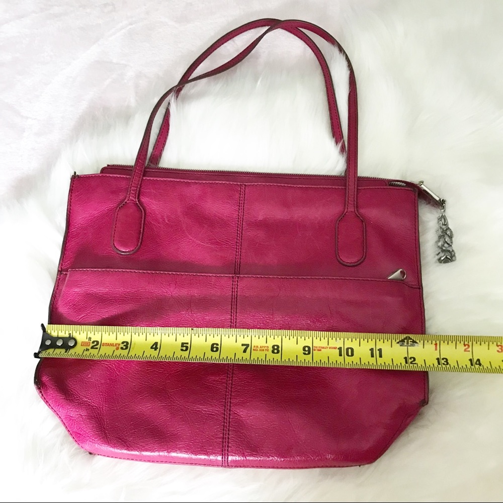 Hobo international red leather shoulder bag - Picture 2 of 8